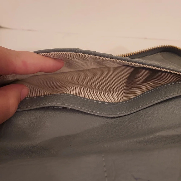 Fossil Chambray Liza Zip Around Clutch Wallet - Picture 16 of 16